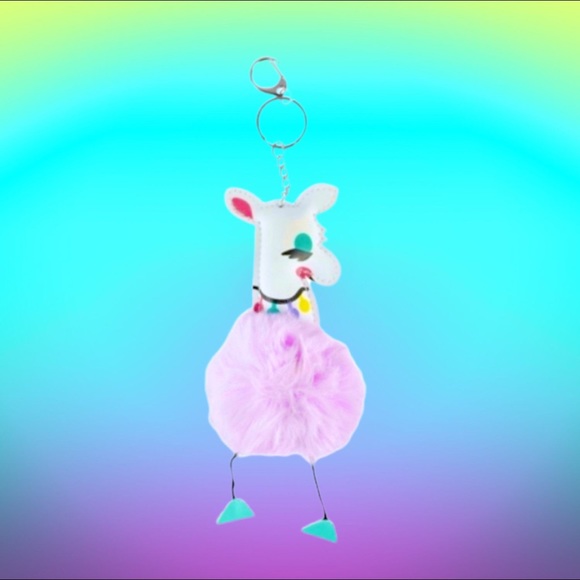 Accessories - POM POM LLAMA KEYCHAIN